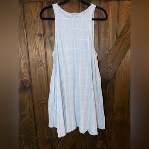 Rails Anya Sleeveless A-Line Chambray Dress